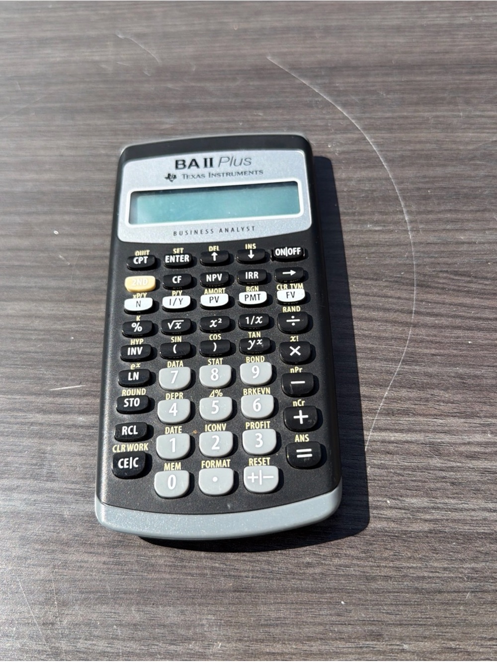 Texas Instruments BA II Plus Professional Business Analyst Financial Calculator